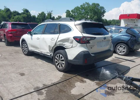 2020 Subaru Outback Premium из США, поврежденный, VIN 4S4BTACC7L3139164